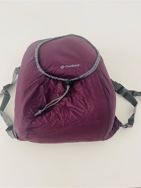 Outdoor Products new Purple Folding Backpack.